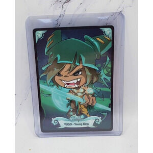 Krosmaster Arena Yugo Young King Card Only - NO FIGURE